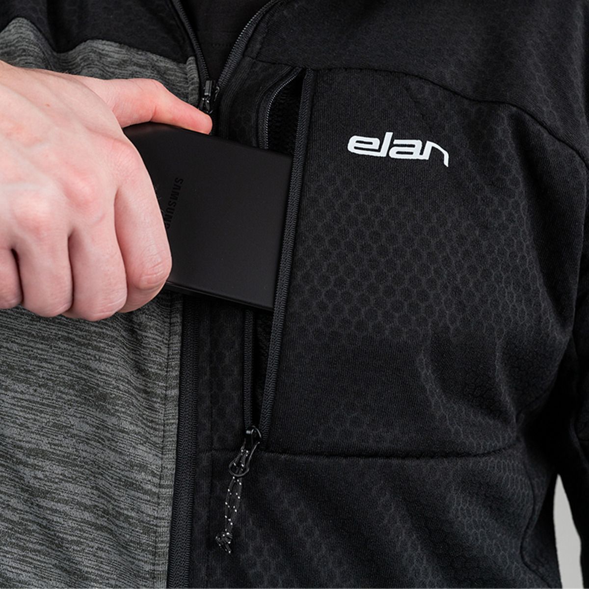ELAN FLEECE JACKET BLACK (2024)
