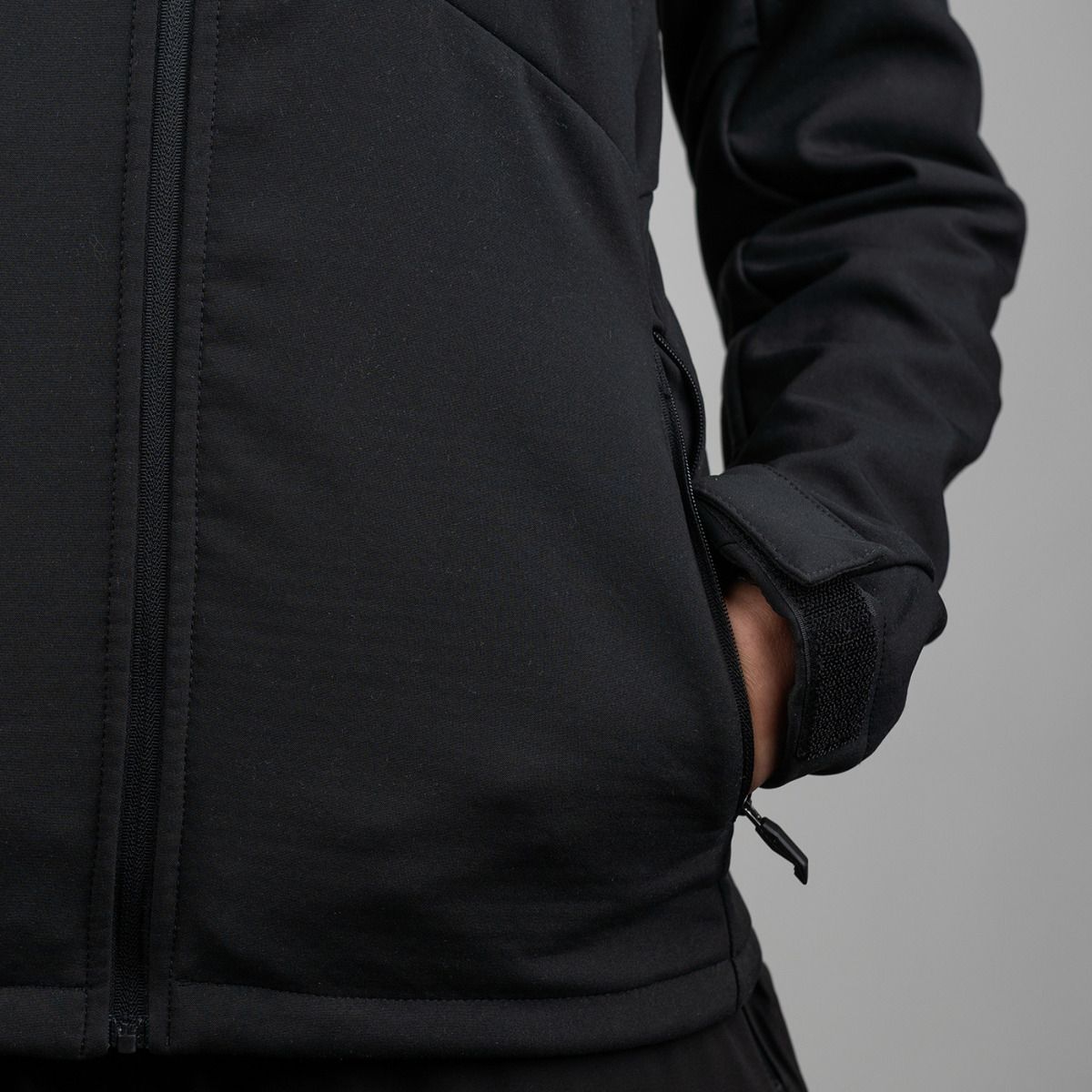 ELAN SOFTSHELL BLACK W