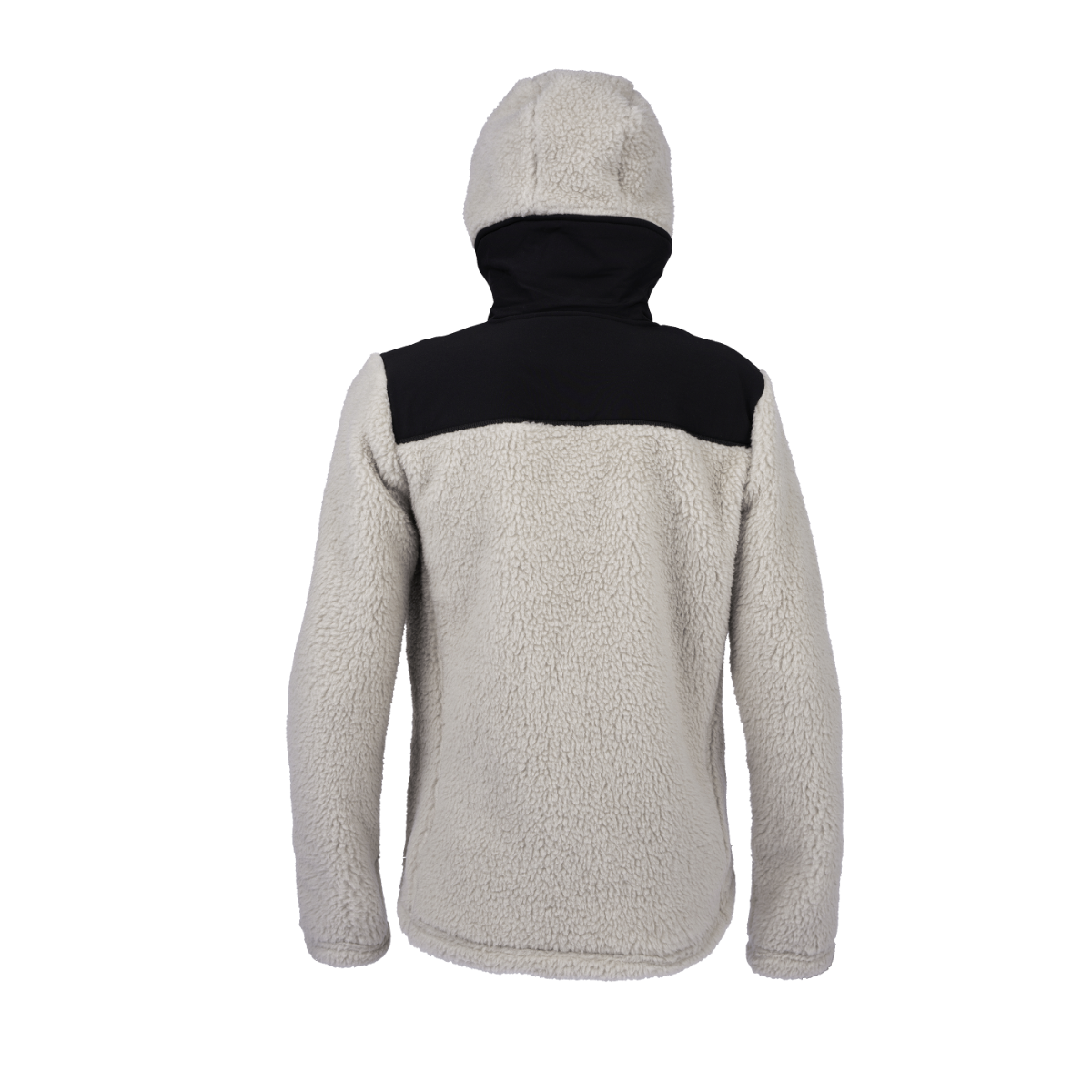 ELAN FLEECE KAPUZENPULLOVER HELLBRAUN W