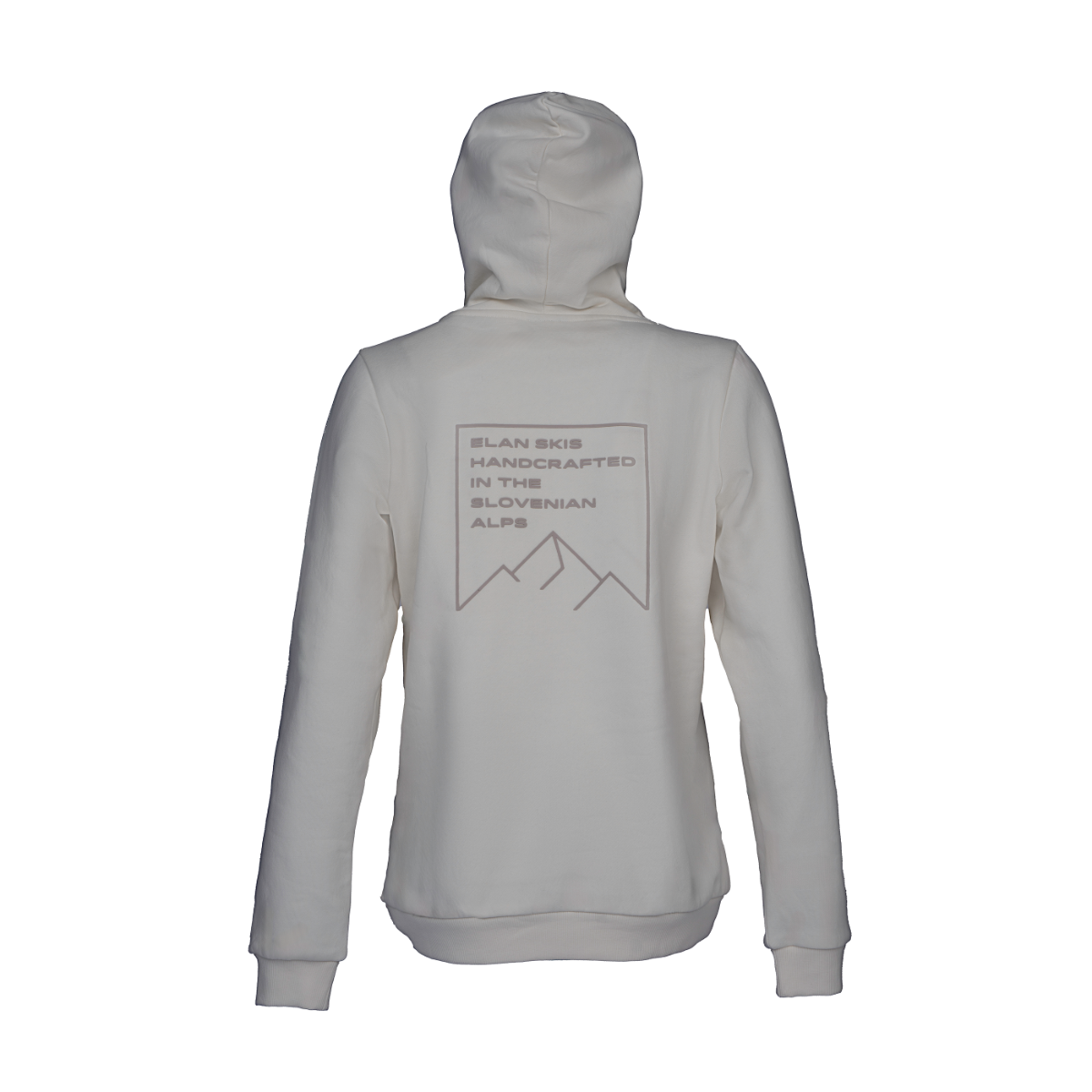 ELAN KAPUZENPULLOVER ELAN LOGO BEIGE W