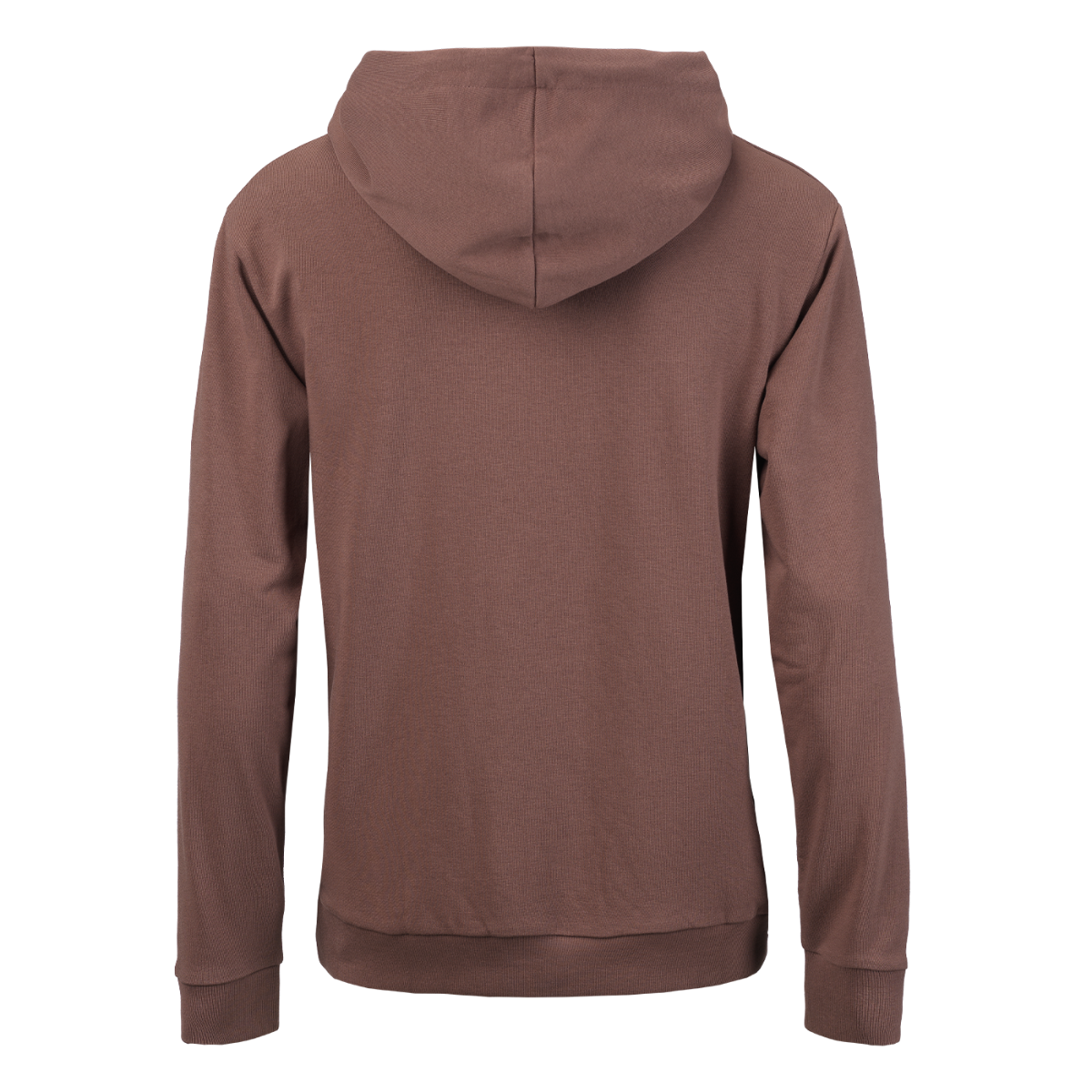 ELAN HOODIE MIT LOGO BRAUN