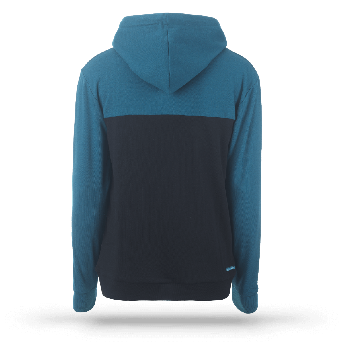ELAN HOODIE LSTY LOGO BLUE BLACK