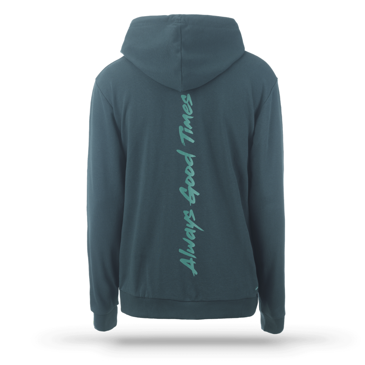 ELAN KAPUZENPULLOVER LSTY LOGO PETROL