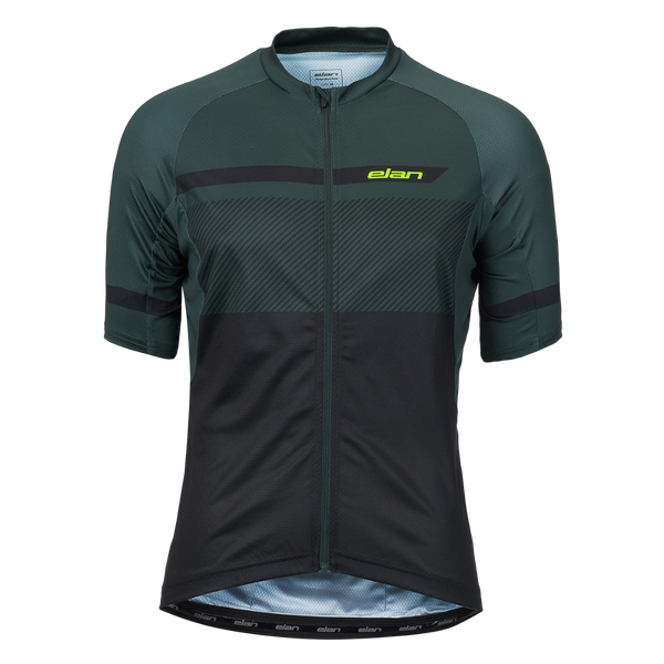 ELAN BIKE JERSEY STRIPES GREEN