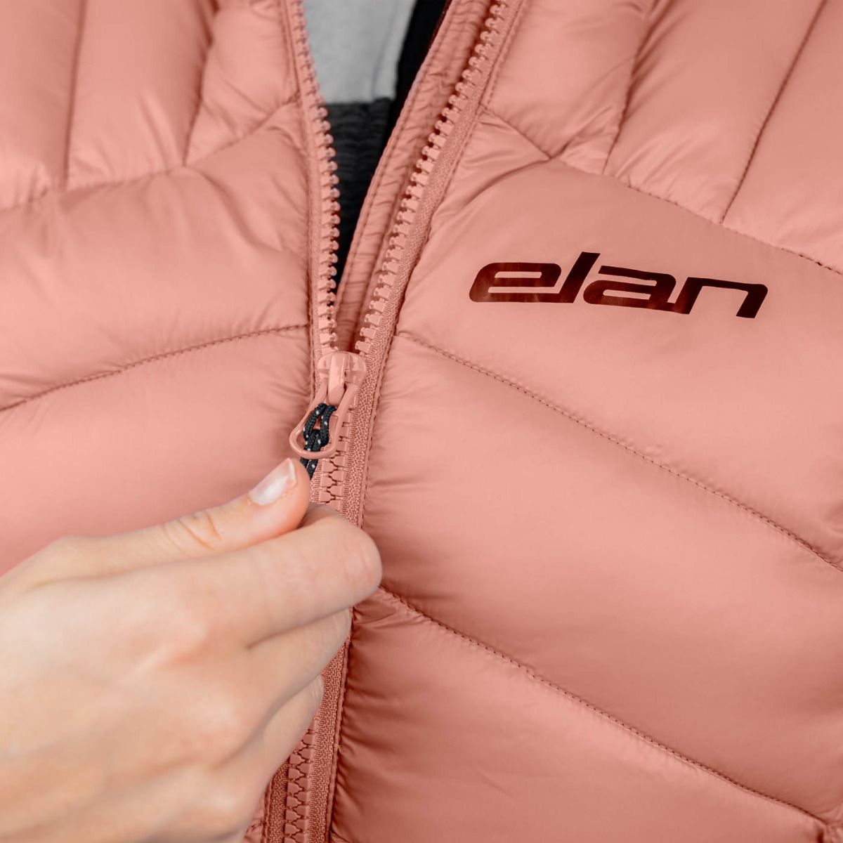 ELAN PADDED JACKET ROSE W