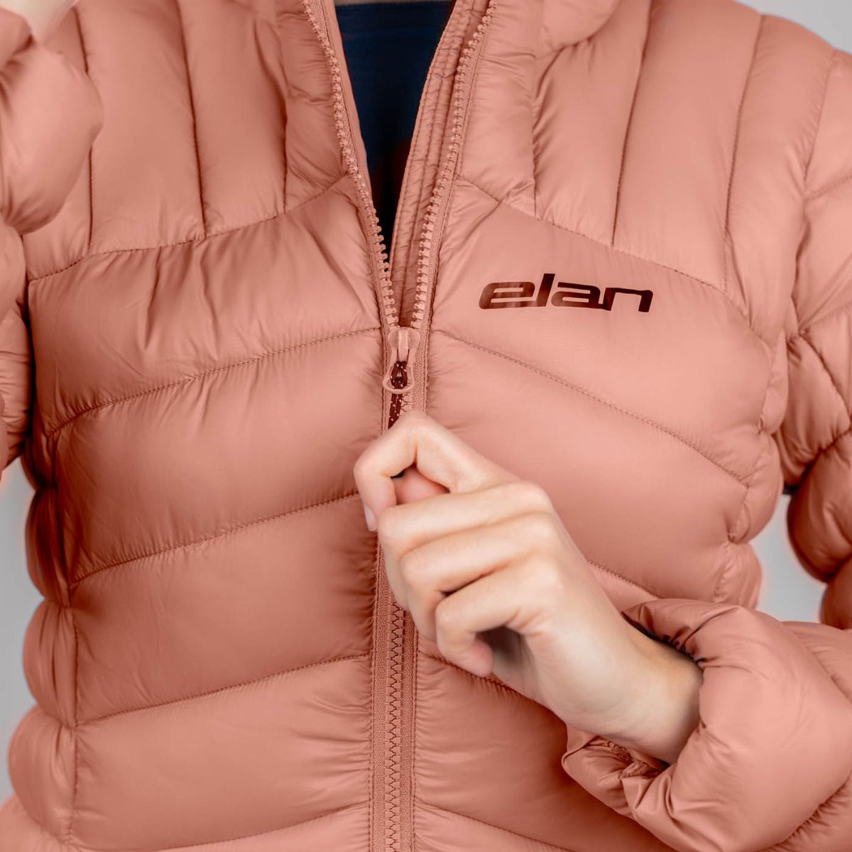 ELAN PADDED JACKET ROSE W