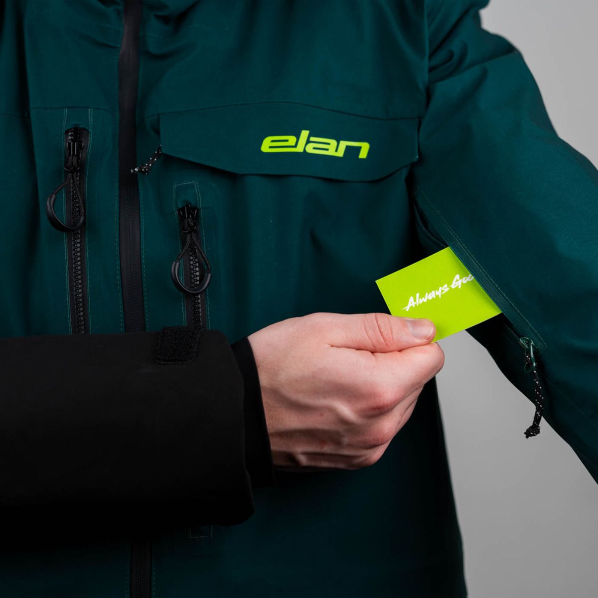 ELAN SKI JACKET AREH PETROL