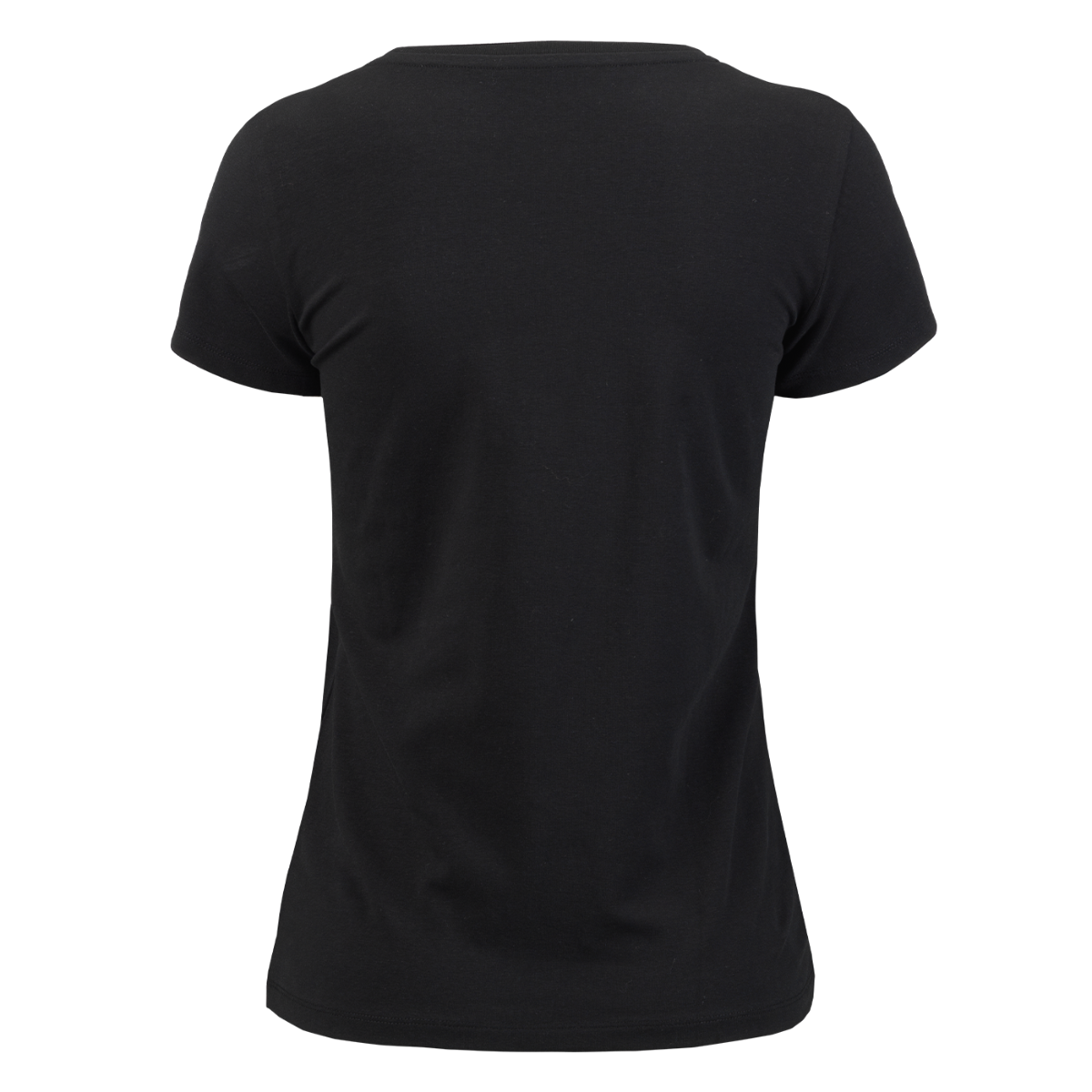 ELAN T-SHIRT MIT LOGO SCHWARZ W