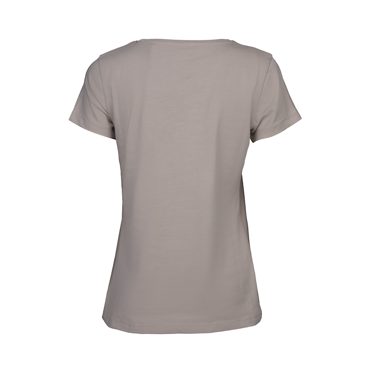 ELAN T-SHIRT LOGO HELLBRAUN W