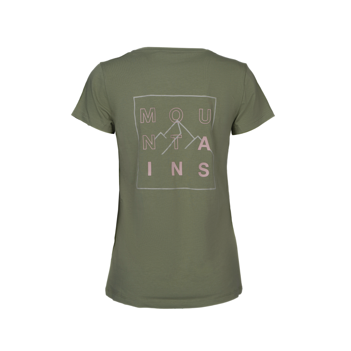 ELAN T-SHIRT MOUNTAINS HELLGRÜN W