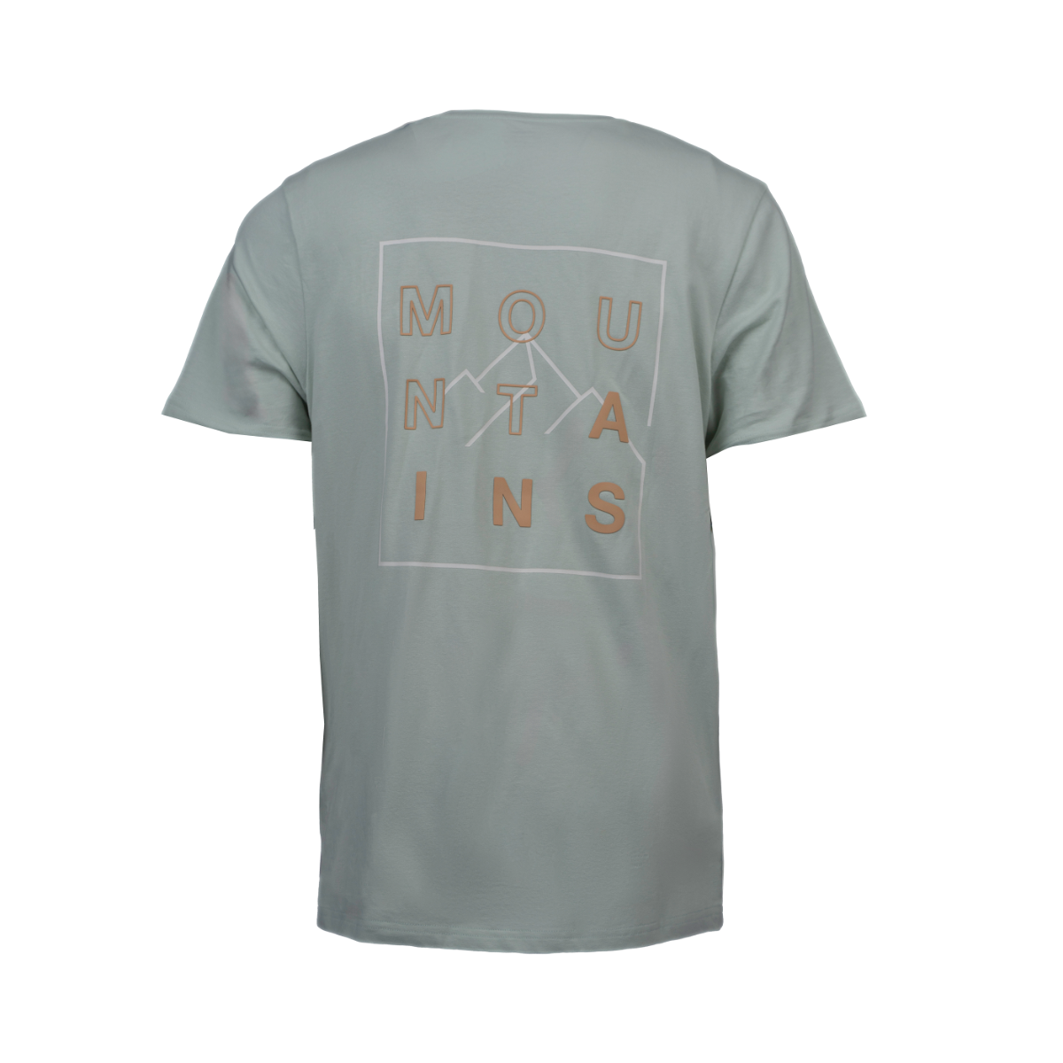 ELAN T-SHIRT MOUNTAIN HIMMELBLAU