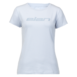 T-SHIRT ELAN LOGO LBLUE W